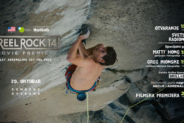 REEL ROCK 14: balkanska premijera filma u Beogradu i adrenalinska avantura