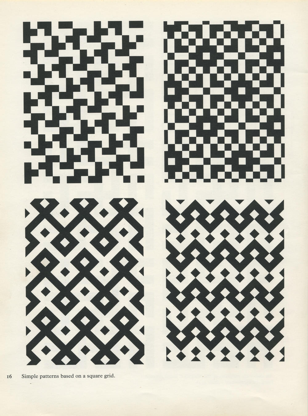 Stranica iz knjige 'Pattern in Islamic Art', David Wade 1976