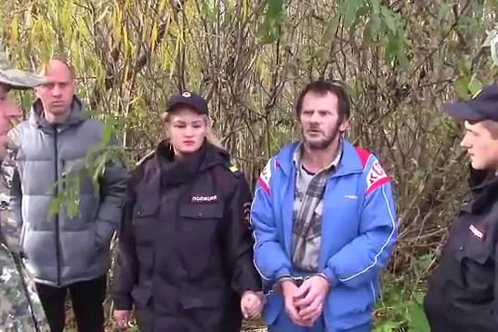 UHVAĆEN KANIBAL U RUSIJI: Tri muškarca je prvo OPIO VOTKOM, pa je onda JEO DELOVE NJIHOVIH TELA (VIDEO)