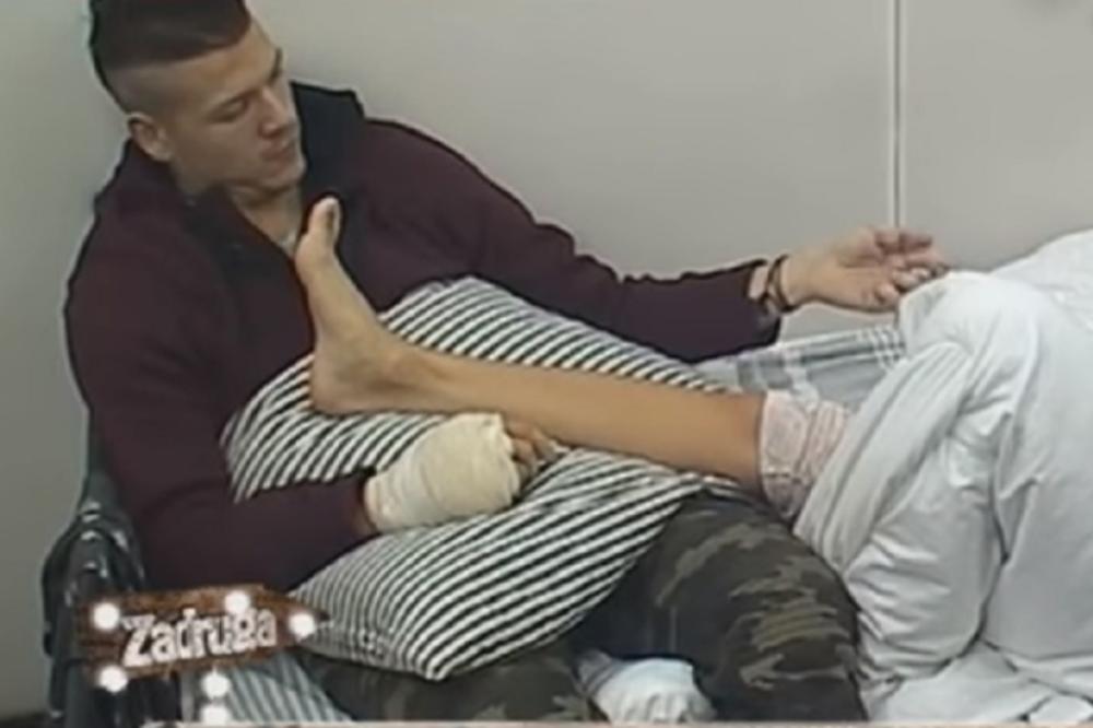 GLEDAOCI ZGROŽENI ZBOG MILJANINIH PRLJAVIH STOPALA: Zola rešio da joj masira noge, svi se prisetili Slobe i Lune!