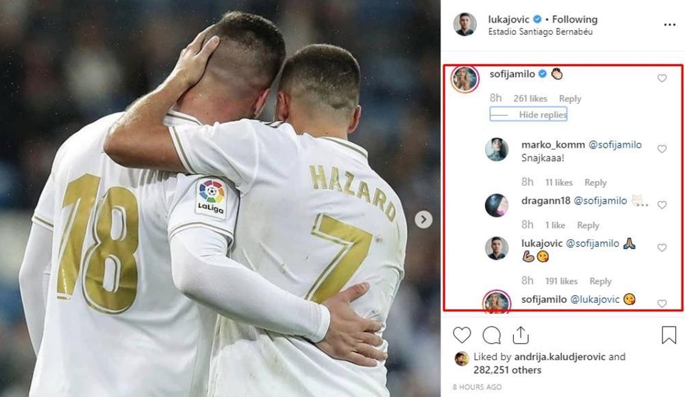 Sofija Milošević odmah odgovorila Luki  