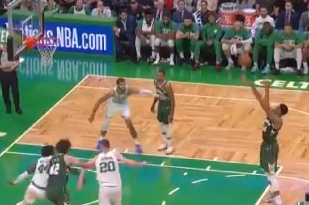 SMEJE MU SE CELA PLANETA: Janis se izblamirao kao nikad do sad - izveo je dva najgora slobodna bacanja u istoriji!