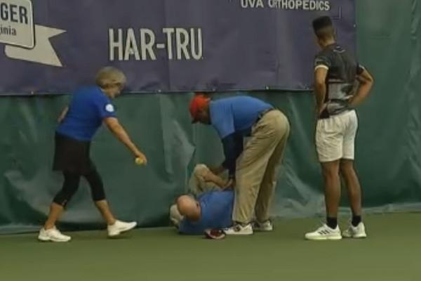 SKANDAL NA TENISKOM TERENU: Igrač nokautirao sudiju reketom u glavu!