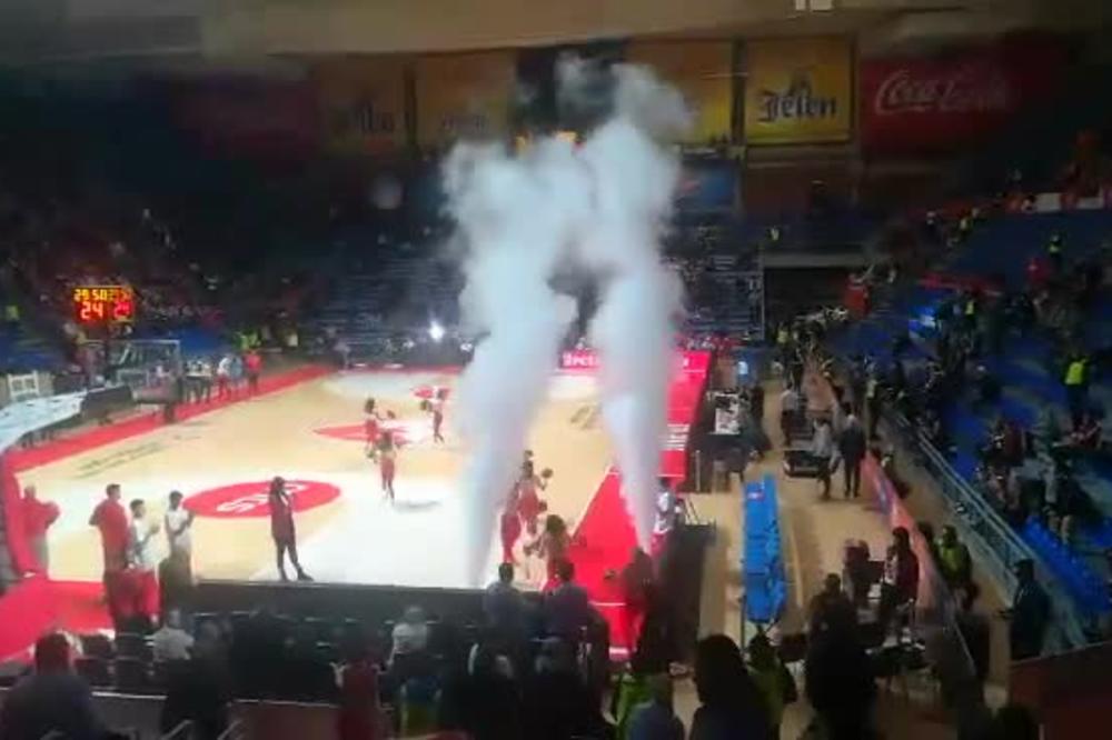 OVO SE PRVI PUT DESILO U PIONIRU: Igrači Zvezde nikad ranije uz ovakvu pratnju nisu izašli na teren!