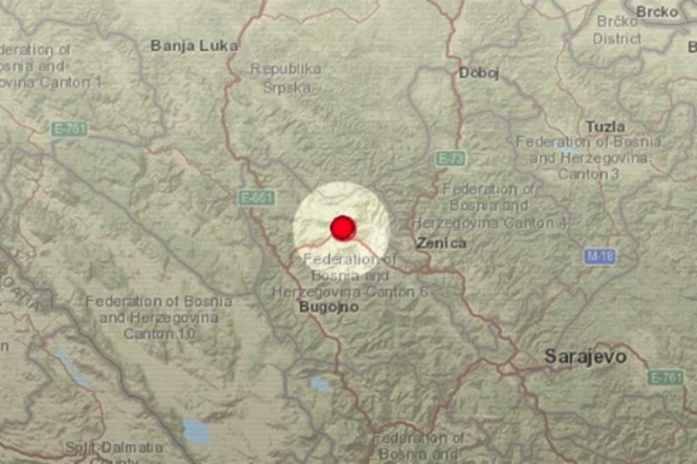 ŽESTOK ZEMLJOTRES POTRESAO BALKAN! Jačina čak 5,1 PO RIHTERU, OVDE JE EPICENTAR!