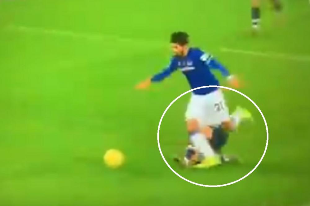 HOROR! Son slomio nogu igraču Evertona i počeo da plače! Njegov saigrač momentalno krenuo sa molitvom!