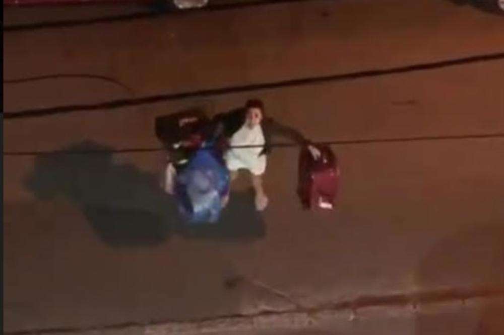 TIJANA AJFON USRED NOĆI TUMARA ULICAMA BEOGRADA S KOFERIMA U RUCI: Uhvaćena u nikad GOREM IZDANJU! (FOTO)