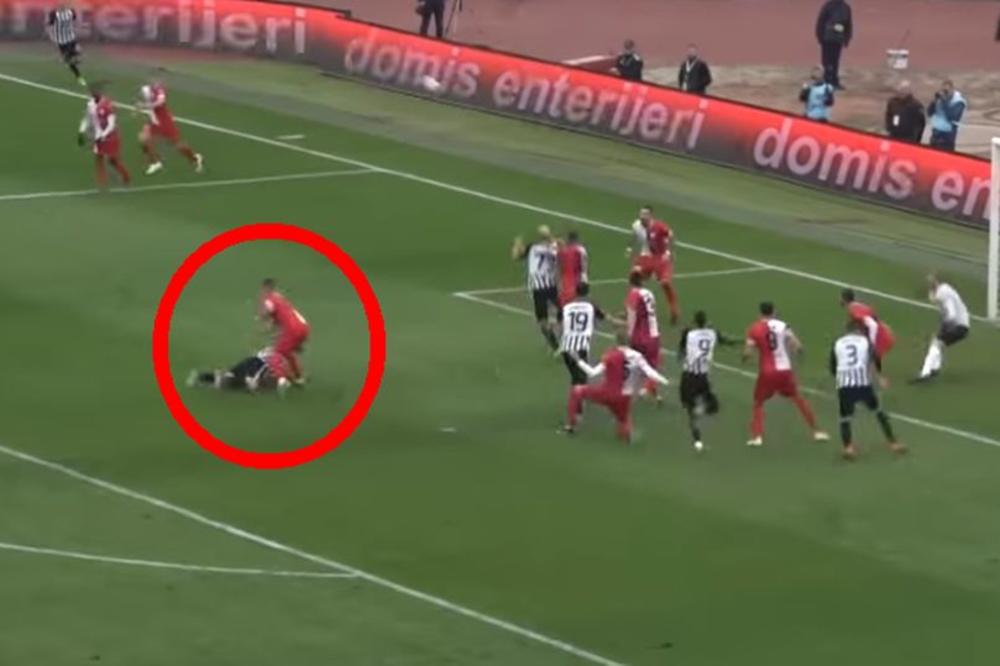 SUDIJSKI EKSPERT: Penal za Partizan je čist! Inđijci se uzalud žale - bili su i oba crvena i jedanaesterac u 90.