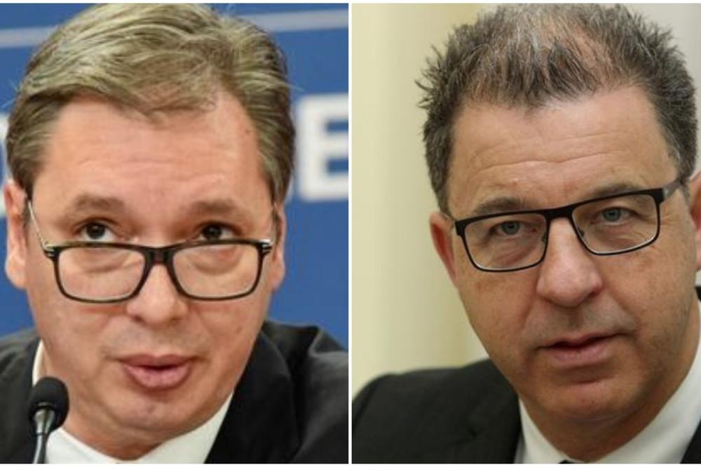 VAŽAN SASTANAK VUČIĆA I BREMERCA: Ovo je tema razgovora