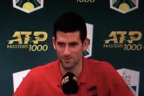 RADO ĆU GA PRIMITI: Novak Đoković istrčao pred rudu, pa skapirao šta je rekao - njegova reakcija na to je urnebesna