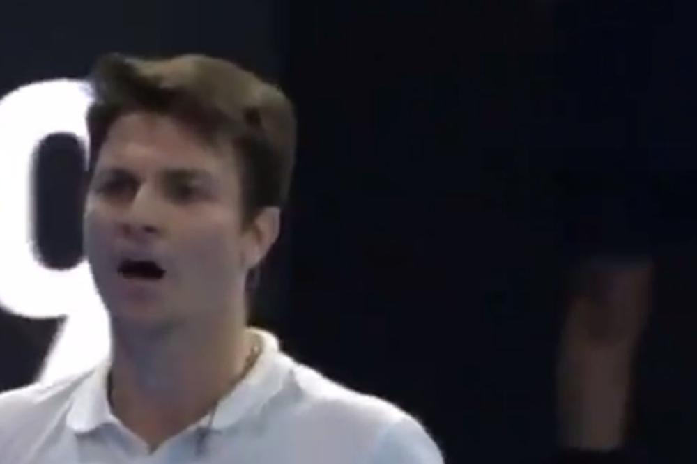 DOKRAJČIO GA BRUTALNIM POENOM: Miomir Kecmanović pobedom startovao na turniru najvećih nada tenisa!