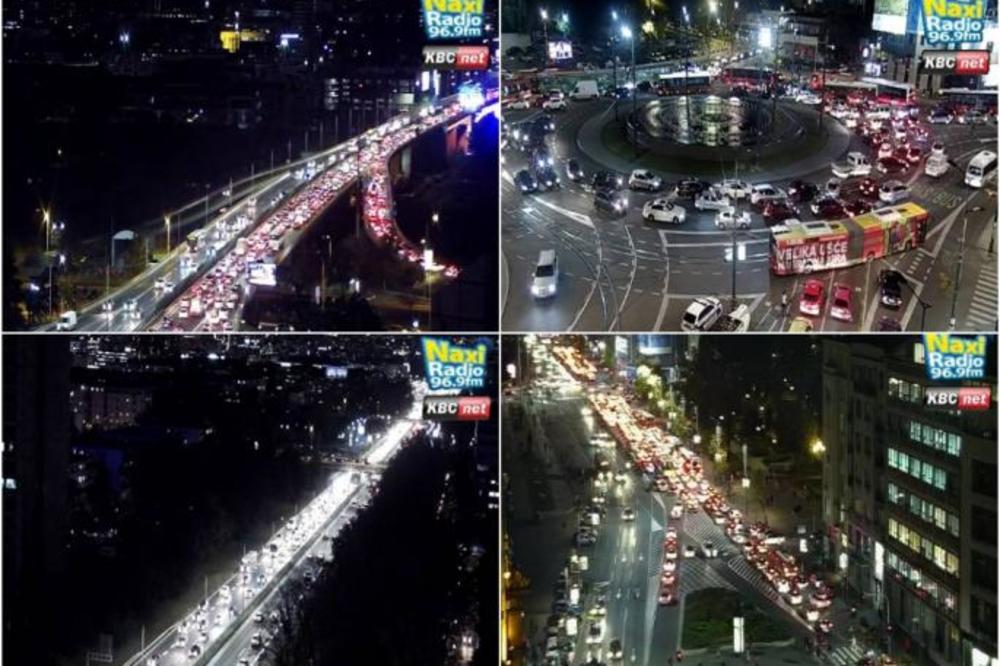 HAOS U BEOGRADU: Ovim delovima grada nikako nemojte ići! (FOTO)