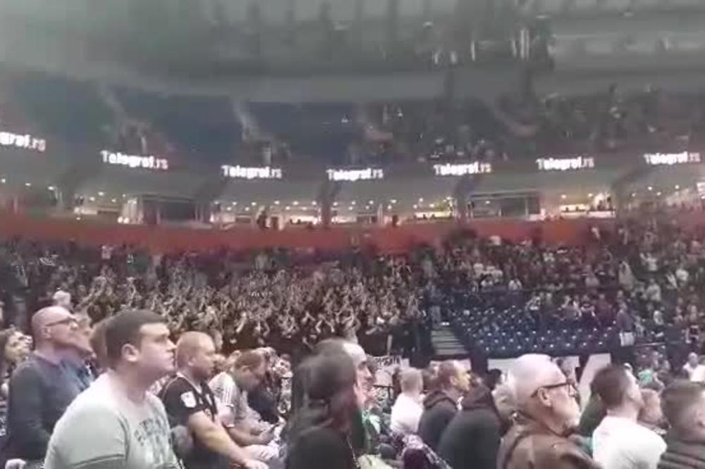 KIMIJEVI PARTIZANOVCI ZAGRMELI ZA KIĆU: Ono što su Grobari sa Juga uradili, sve prisutne je ostavilo u čudu!