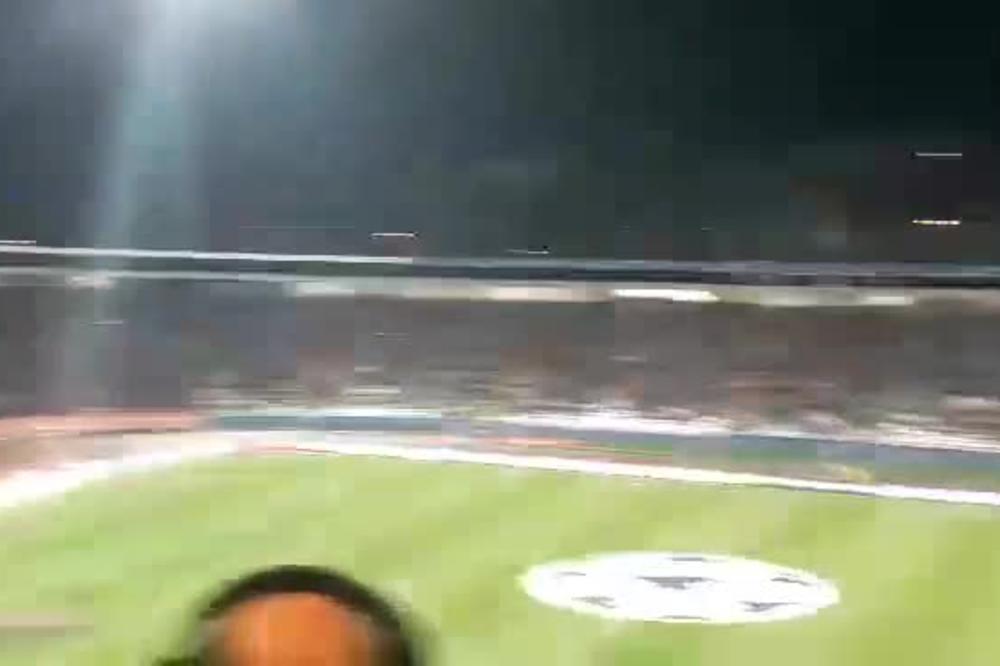 PAKLENA ATMOSFERA NA MARAKANI: Delije žestoko prozivaju Totenhem!