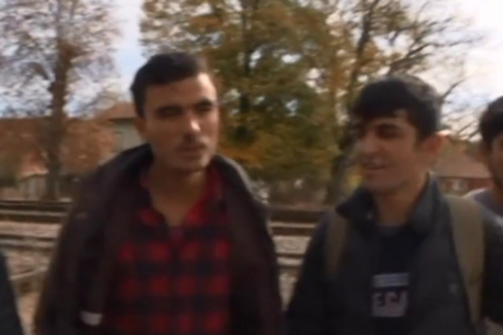 MIGRANTI NE ŽELE DA SE ZADRŽE U PRIHVATNOM CENTRU: Idu ka Beogradu!