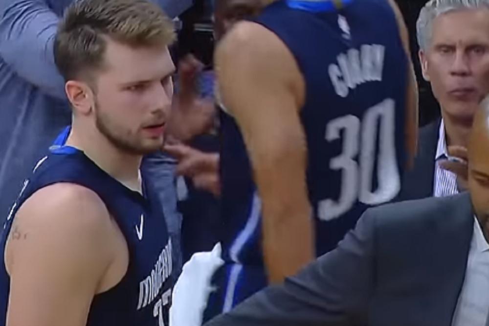 STRAŠNO, POVREDIO SE LUKA DONČIĆ! Cela Amerika je ZANEMELA kad je videla KAKO MU SE ISKRIVILA NOGA! (VIDEO)