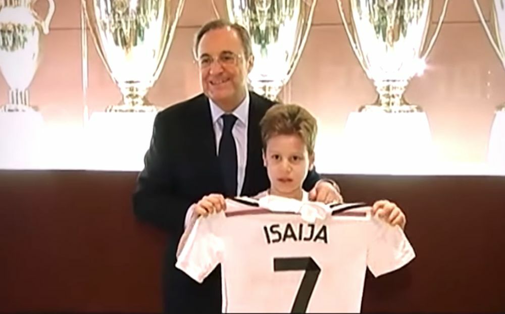 Isaija Pantić, Florentino Perez