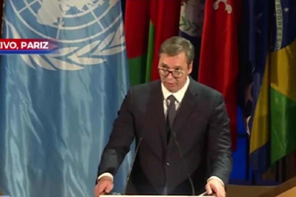 SRPSKOM NASLEĐU NA KOSOVU POTREBNA JE ZAŠTITA! Vučić je ODRŽAO oštar govor u UNESKO i ukazao svima na pravi problem