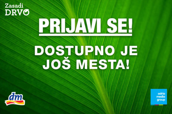 DAN VELIKE SADNJE SE PRIBLIŽIO! Još samo nekoliko slobodnih mesta!