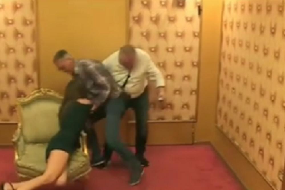 MILIJANA PRETUKLA I MUŽA I LJUBAVNIKA: Žabac je ČUPAO ZA KOSU i RAZVLAČIO po podu! Obezbeđenje SPREČILO KRVOPROLIĆE