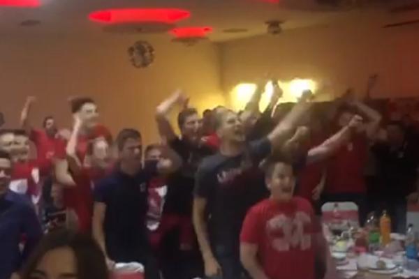 DELIJE U BRČKOM NAPRAVILE ŽURKU: Marin i Gajić uveličali veliku svečanost navijača Zvezde!