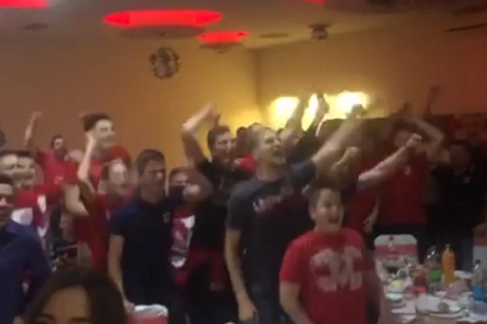 DELIJE U BRČKOM NAPRAVILE ŽURKU: Marin i Gajić uveličali veliku svečanost navijača Zvezde!