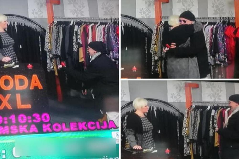 VODITELJKA ZAPROŠENA U PROGRAMU UŽIVO! Katarinin dečko POLICAJAC uleteo u kadar i KLEKNUO! Rekla je DA
