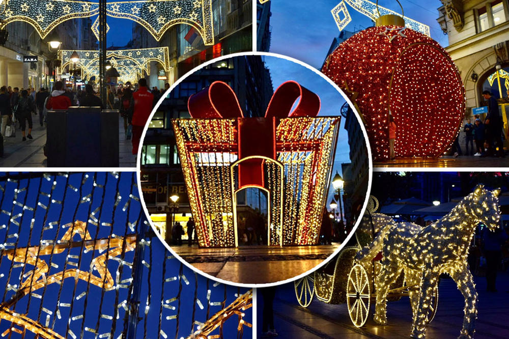 U BEOGRADU JE UPALJENA NOVOGODIŠNJA RASVETA! Snimili smo taj trenutak, prestonica sija U PUNOM SJAJU (VIDEO)