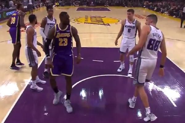 DŽEJMS PODIVLJAO PA SE IZMRŠTIO BJELICI: Lebron se iživljavao, a Srbin ovo veče nikada neće da zaboravi!