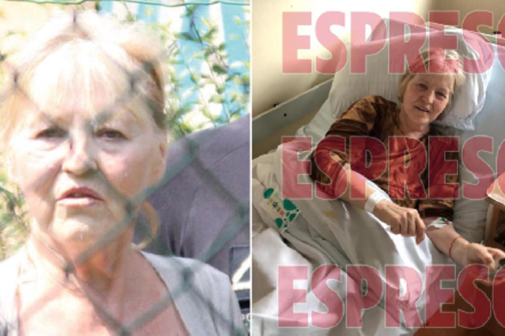 PRVE FOTOGRAFIJE BAKA COKE IZ BOLNICE! Ubila je investitora, SAD U POSTELJI LEŽI SA NANOGICOM! (FOTO)