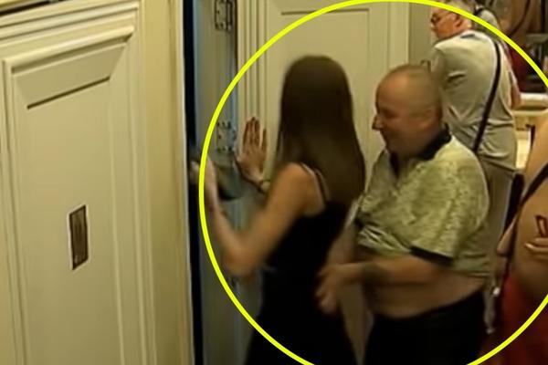 OVO NISTE MOGLI DA VIDITE NA TV-U! Produkcija pustila snimak ODNOSA Milijane i ŽAPCA, uhvatio je za KOSU pa UDRI