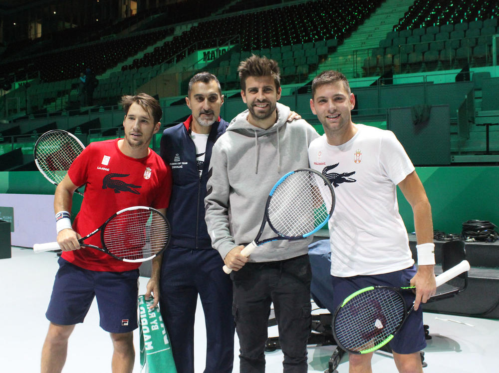 Pike u poseti srpskom timu  