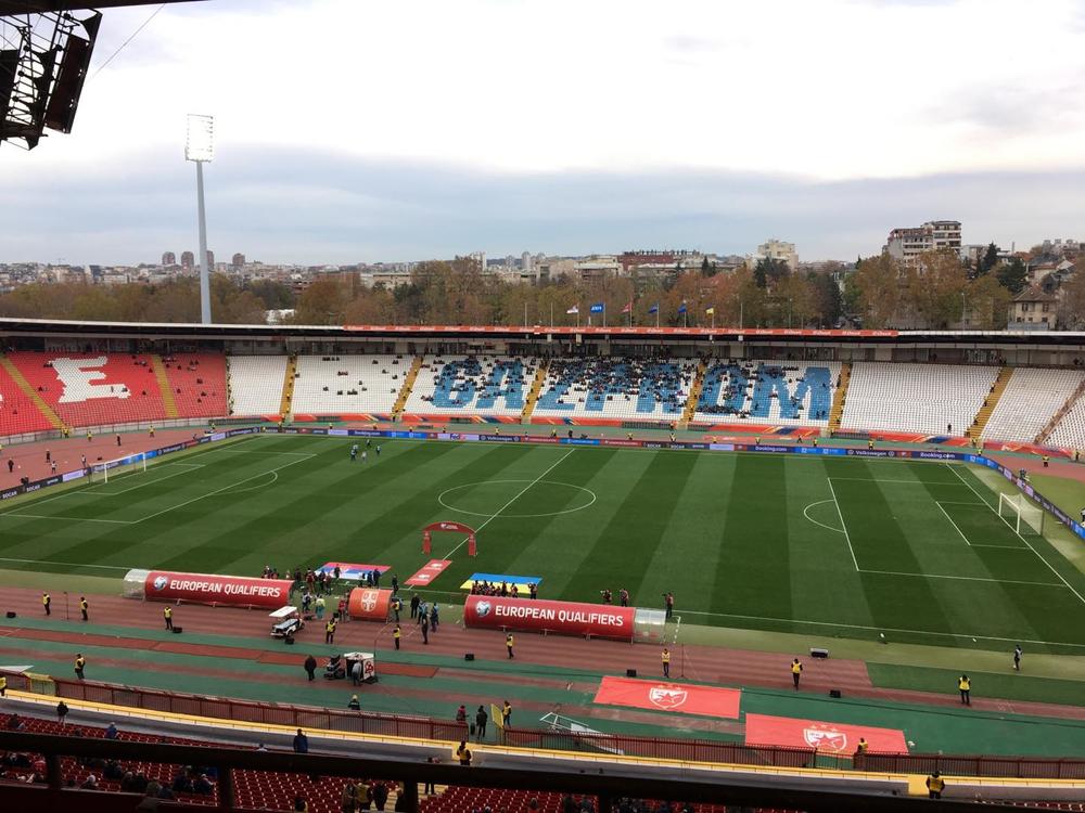 Marakana na meču sa Ukrajinom  