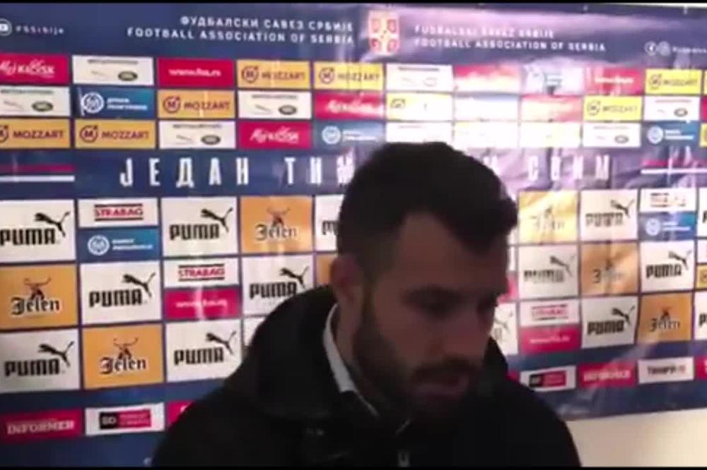 ZASLUŽILI SMO POBEDU: Luka Milovojević žali, ali zna šta je potrebno za plasman na EURO!