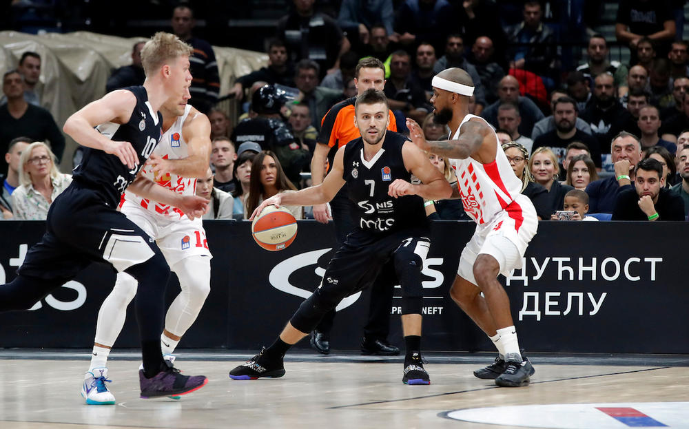 Nemanja Gordić je bio jedan od najboljih u timu Partizana