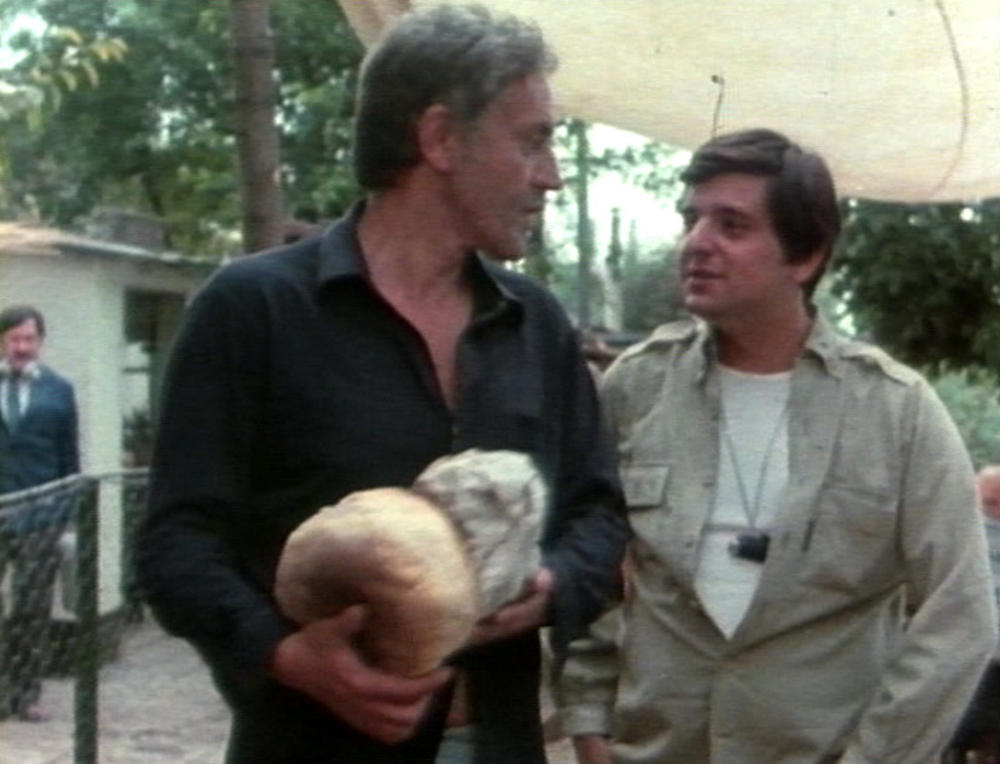 Ljuba Tadić i Bane Cvejić u filmu Miris poljskog cveća