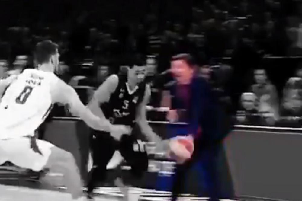 DETALJ KOJI NIKO NIJE PRIMETIO: Andrija Gavrilović faulirao Pejdža na derbiju, trener Zvezde sekao kontru Partizana