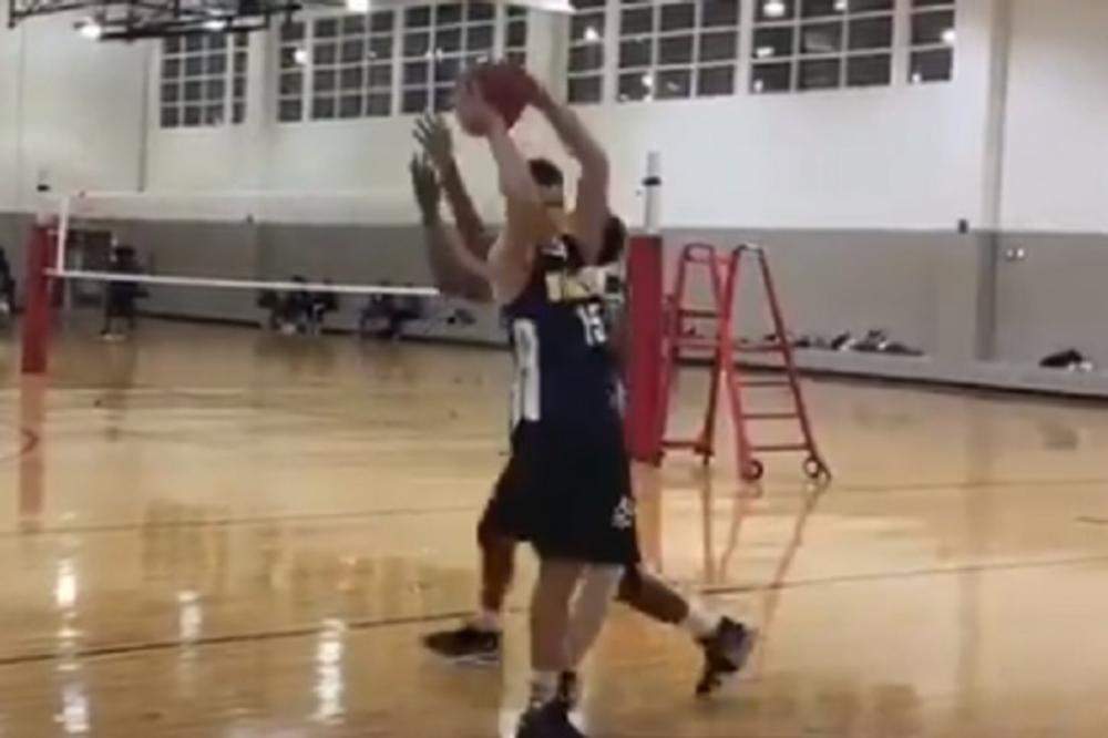 NBA HRVAT VRIŠTI OD SMEHA NA JOKIĆEVU IMITACIJU: Amer skinuo Nikoline pokrete - hit video snimak kruži Tviterom!