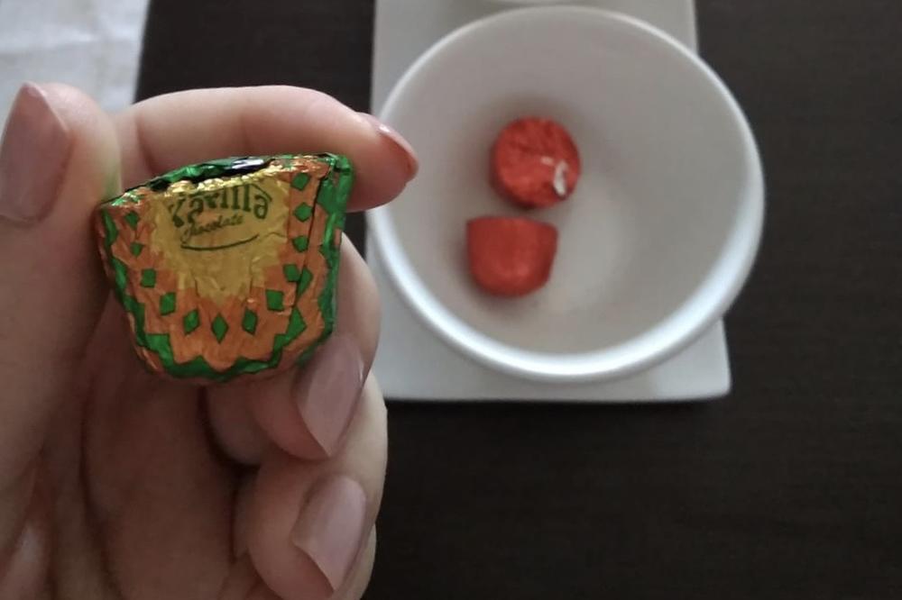 TRUDNA BEOGRAĐANKA DOBILA JE NA POKLON BOMBONJERU U OBLIKU VELIKE ALBANIJE! Kad je probala, ZGRANULA SE