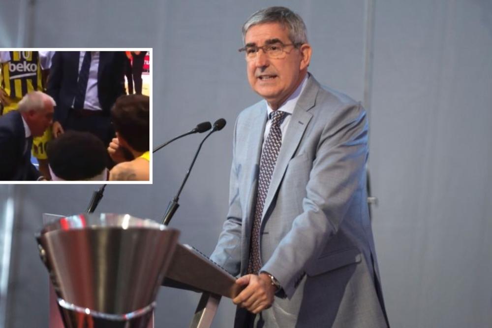 OGLASIO SE I ĐORDI BERTOMEU ZBOG OBRADOVIĆA: Prvi čovek Evrolige izneo stav o Željkovom vređanju igrača na tajmautu