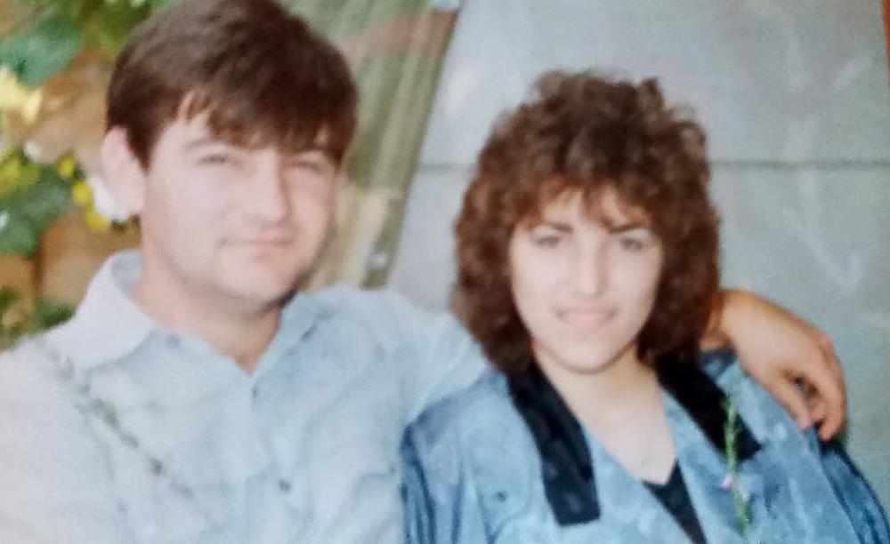 Olivera Simić sa suprugom  