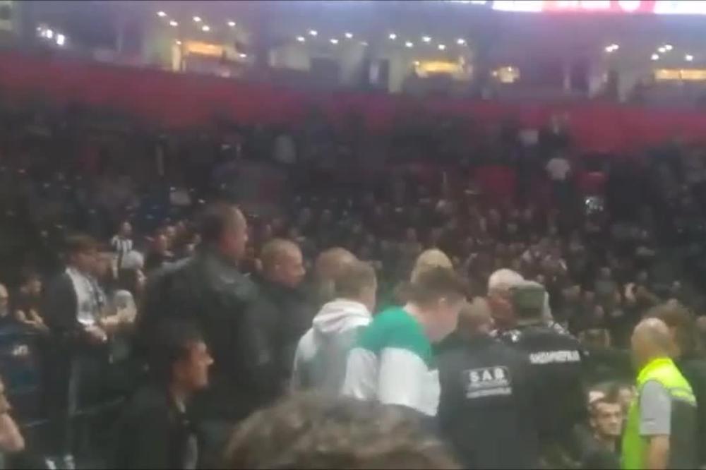 FRKA U ARENI: Navijači Ritasa napravili incident, uključili se Grobari, obezbeđenje i policija!
