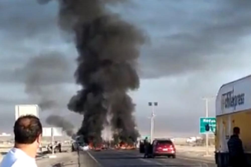 GORE BARIKADE, HAOS NA SVE STRANE: Navijači Flamenga putovali na finale Kopa Libertadoresa i uleteli u rat!