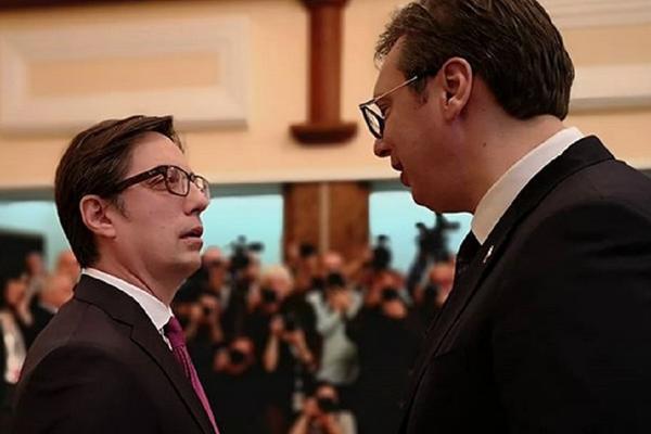 VUČIĆ DOČEKAO PENDAROVSKI! Severna Makedonija i Srbija VEČNI SU PRIJATELJI (FOTO)