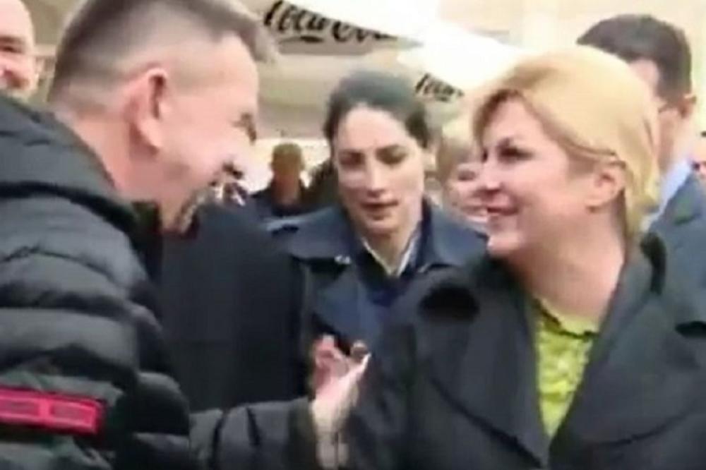 OVAJ SNIMAK JE MOMENTALNO UKLONJEN SA TELEVIZIJE: Kolindu dohvatio muškarac dok je šetala Zadrom! (FOTO)