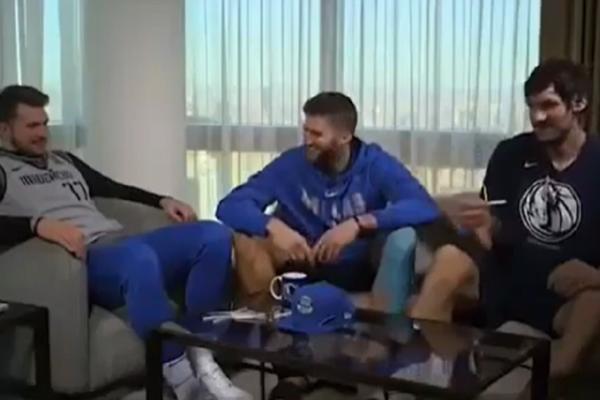 KOJA MI JE OMILJENA HRANA? PA, ĆEVAPČIĆI: Dončić i Bobi napravili šou u emisiji, a Kleber se cepao od smeha!