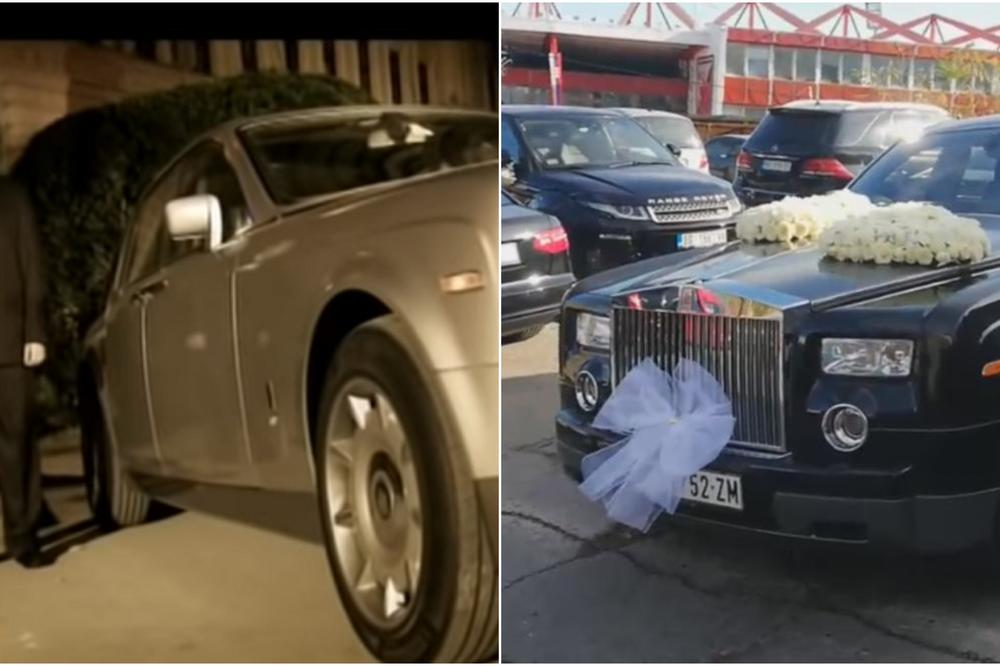 ČIJI JE AUTO KOJIM SE VOZIO VELJKO NA SVADBI! Luksuzni ROLS ROJS pripadao je pevačici koja ne priča sa CECOM