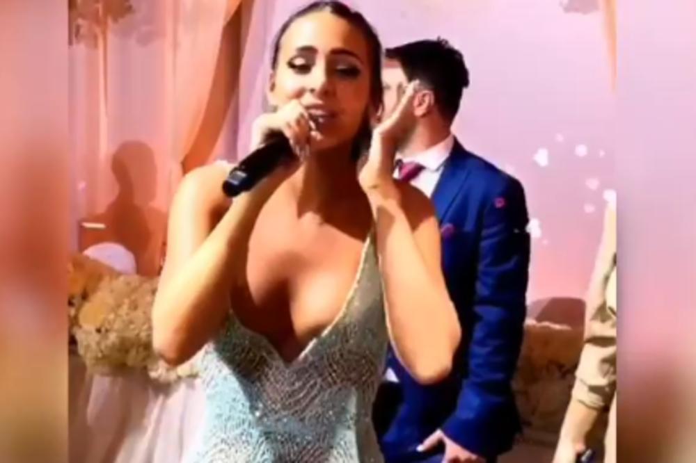 ANASTASIJA ISPUNILA OBEĆANJE: Zapevala na BRATOVLJEVOJ SVADBI, a onda se obratila SVOM DEČKU, on PAO U TRANS!