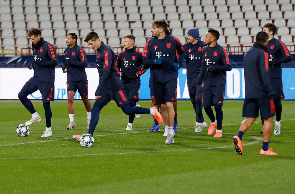 Trening Bavaraca na Marakani  