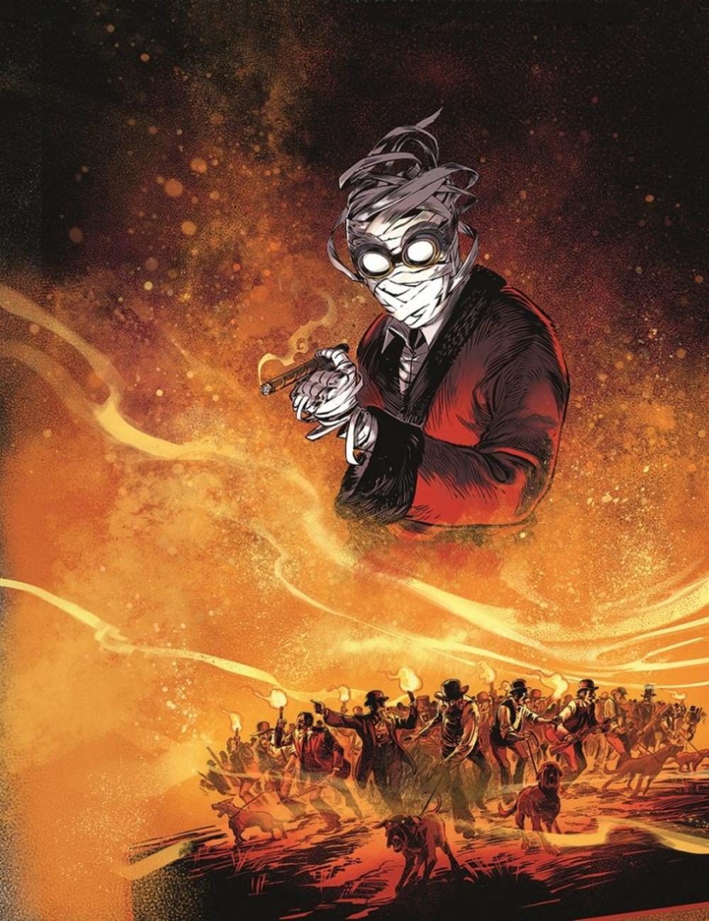 Strip Nevidljivi čovek urađen je na 112 strana, crtež Chris Regnault  